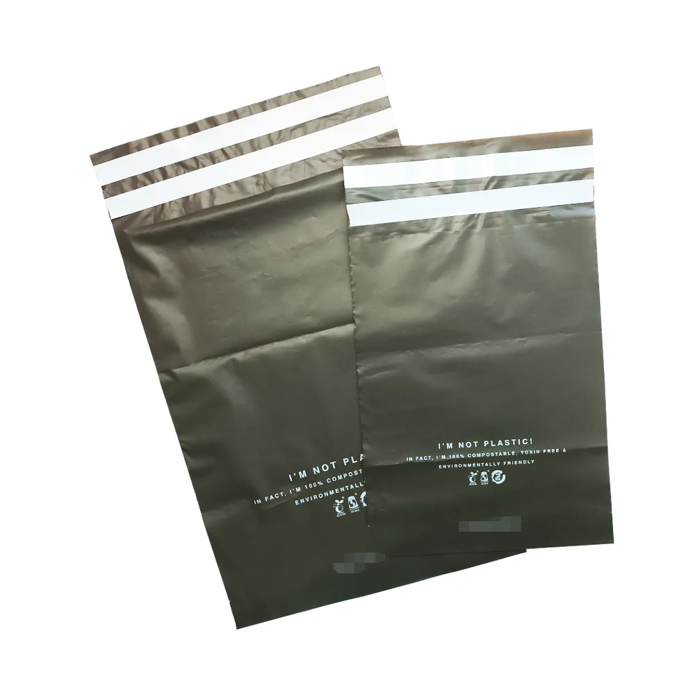 Dark Brown Biodegradable Courier Bags Supplier - OZ Bio Pack 9